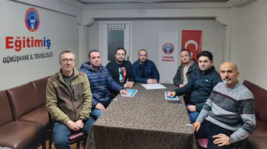 Eğitim-İş Gümüşhane İl Temsilciliği’nde bayrak değişimi