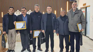 Şiran Belediyesi’nde Vefa Gecesi: 20 Yıllık Personele Teşekkür Belgesi