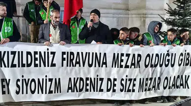 "Akdeniz Size Mezar Olacak!" Kelkit’te teravih çıkışı Siyonizme sert muhtıra