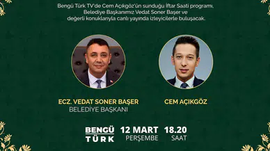 BengüTürk TV "Ramazan Bereketi" Programını Gümüşhane'den Canlı Yayınlayacak