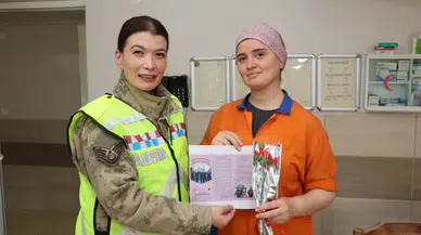 Gümüşhane İl Jandarma Komutanlığı’ndan 8 Mart’ta Anlamlı Farkındalık Faaliyeti