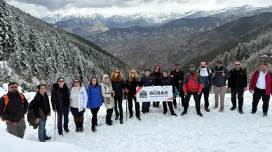 Zigana’da kışı ve baharı bir arada yaşadılar