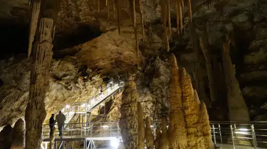 Karaca Mağarası’nda ziyaretçi girişine ara verildi