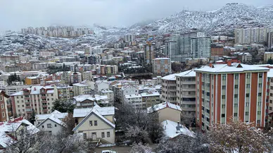 Gümüşhane'de Bahar Dallarına Kar Düştü: Zirai Don Kapıda!