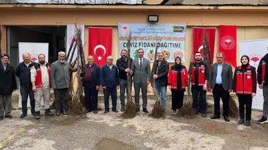Gümüşhane’de %50 Hibeli Ceviz Fidanları Teslim Edildi!