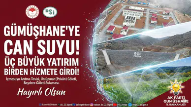 Üç Büyük Proje Cumhurbaşkanı Erdoğan Tarafından Hizmete Açıldı