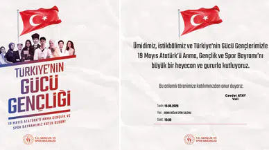 Gümüşhane'de 19 Mayıs Kutlama Programının Yeri Değişti