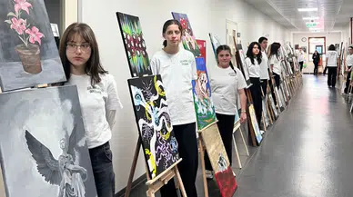 Gümüşhane Güzel Sanatlar Lisesi’nden Görkemli Yıl Sonu Sergisi