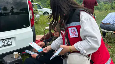 Gümüşhane'de Sosyal Hizmet Ekipleri Kov Kalesi Şenliği'nde Stant Açtı