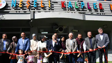 Gümüşhane'de Neşeli Kalpler Kreş ve Gündüz Bakımevi Törenle Açıldı
