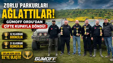 Zorlu Parkurları Ağlattılar: GÜMOFF Ordu’dan Çifte Kupayla Döndü!