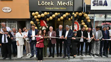 Gümüşhane'de Lötek Media düzenlenen törenle hizmete açıldı