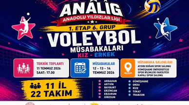 Voleybolun Kalbi 3 Gün Boyunca Gümüşhane’de Atacak