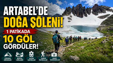 1 patikada 10 göl gördüler