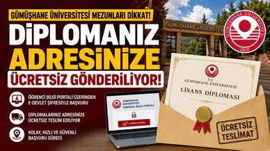 Gümüşhane Üniversitesi Mezunları Dikkat: Diplomanız Adresinize Ücretsiz Gönderiliyor!