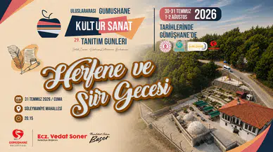 Süleymaniye Mahallesi Tarihi Dokusunda Herfene ve Şiir Gecesi Düzenlenecek