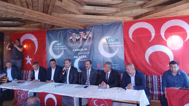 MHP Köse İlçe Başkanlığı Kongresinde Şerafettin Kazancı Güven Tazeledi