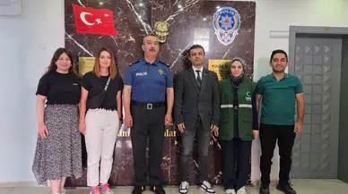 Yeşilay'dan Emniyet Müdürü Karasakal'a Anlamlı Teşekkür