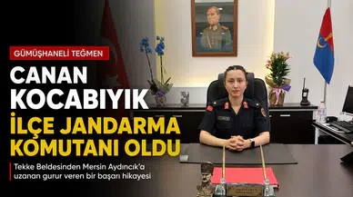 Gümüşhaneli Kadın Subaya Önemli Görev: İlçe Jandarma Komutanlığına Atandı