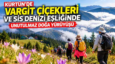 Yaylalardan ormanlara yürüdüler, 27 virajı aşarak Özkürtün’e indiler