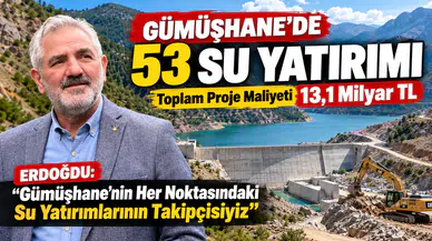AK Parti İl Başkanı Erdoğdu: "Gümüşhane’nin Her Noktasındaki Su Yatırımlarının Takipçisiyiz"