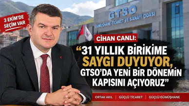 Cihan Canlı: “31 yıllık birikime saygı duyuyor, GTSO’da yeni bir dönemin kapısını açıyoruz”