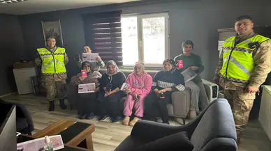 İl Jandarma Komutanlığı KADES bilgilendirmelerine devam ediyor