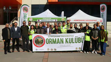 Gümüşhane Üniversitesi’nde Yeşil Vatan Kampüsü İçin Orman Kulübü Kuruldu