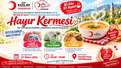 Türk Kızılay Gümüşhane Şubesi Kadın Birimi’nden Aşevi Projesine Destek Kermesi