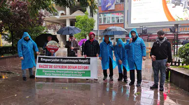 Gazze Soykırımına Karşı Gümüşhane'den Yükselen Ses: "Siyonizme Tam Abluka Uygulansın"