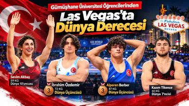 Gümüşhane Üniversitesi Öğrencilerinden Las Vegas'ta Dünya Derecesi