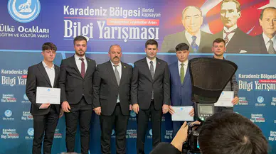 Gümüşhane Ülkü Ocakları Bölge Yarışmasında dereceye girdi