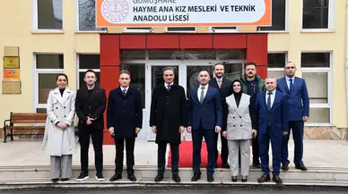 Vali Baruş’tan Hayme Ana Mesleki ve Teknik Anadolu Lisesi’ne Ziyaret