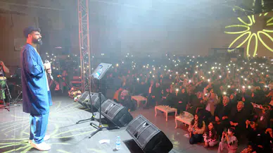 Şiran’da salonlar dar geldi! Binlerce kişi Fadıl Aydın programına katıldı