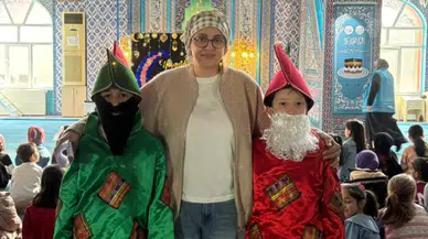 Gümüşhane’de çocuklar bu etkinliğe bayıldı! Hacivat ve Karagöz sahne aldı