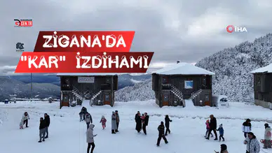 Kayak için kar yetmedi ama 'kar hasreti' yetti