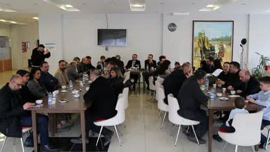 Gümüşhane Üniversitesi ailesi bayramlaşma töreninde bir araya geldi