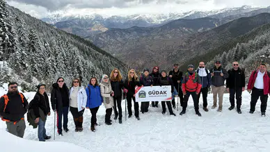 Zigana’da kışı ve baharı bir arada yaşadılar