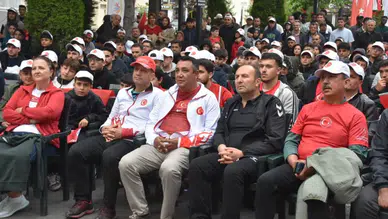 Gümüşhane'de Dünya Kupası heyecanı: Vatandaşlar dev ekran karşısında buluştu