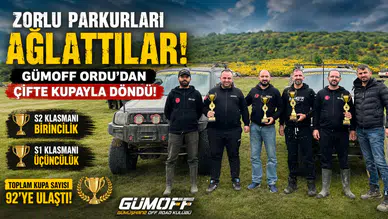 Zorlu Parkurları Ağlattılar: GÜMOFF Ordu’dan Çifte Kupayla Döndü!