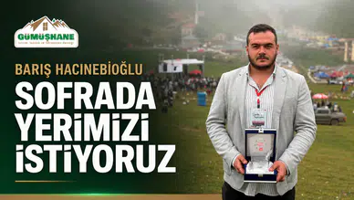 Hacınebioğlu: "Biz Kimsenin Pastasından Pay İstemiyoruz, Sofrada Yerimizi İstiyoruz"