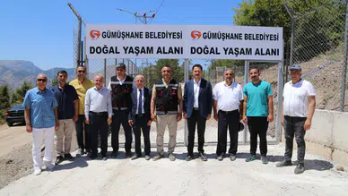 Gümüşhane'de Sokak Hayvanları Doğal Yaşam Alanı Törenle Hizmete Açıldı