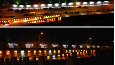 Gümüşhane Belediyesi İstinat Duvarlarını Doğal Billboardlara Dönüştürüyor