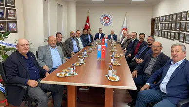 İran Trabzon Başkonsolosu Khosravi GTSO’yu Ziyaret Etti