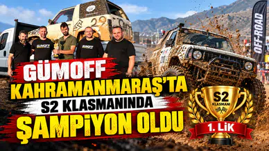 GÜMOFF, Kahramanmaraş'ta S2 Klasmanında Şampiyon Oldu