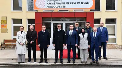 Vali Baruş’tan Hayme Ana Mesleki ve Teknik Anadolu Lisesi’ne Ziyaret