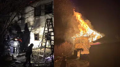 Kale Köyü'nde 3 Katlı Ev Alevlere Teslim: Acı Haber Geldi