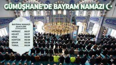 Gümüşhane’de Bayram Namazı Saat Kaçta? İşte İlçe İlçe Namaz Vakitleri!