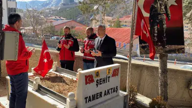 Gümüşhane’nin kahramanlarına vefa: Kabirler tek tek ziyaret edildi