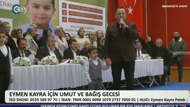 Gümüşhane Eymen için tek yürek oldu: 8,5 milyon TL toplandı
